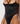 Iryna Silky Micro & Rope Crotchless Teddy - Black