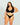 Longline Cotton Bralette - Black