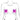 Plus X: Pink Holographic Cross Nipple Pasties