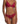 Flora Bikini - Dark Red/Bonfire