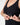 Front Closure Post Surgical Bra - Black