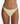 Bonbon String Gingham Lace Bikini - Buttercream