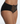 Entice Front Lace Brief - Black/Rose Gold