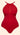 Zip Tide Non-Wired Multiway Swimsuit - Red